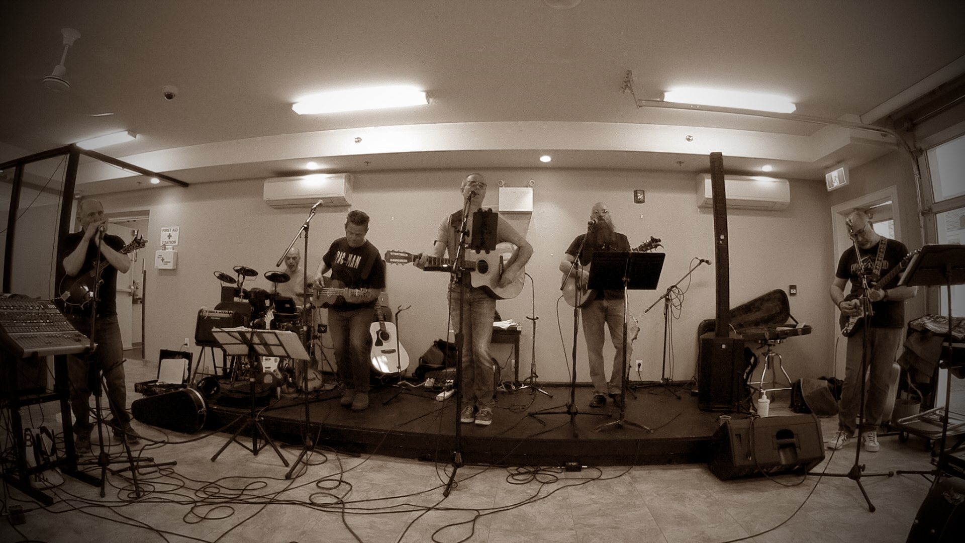 The Overpass full stage lineup performing live
